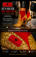 Gold & Red Stilettos
