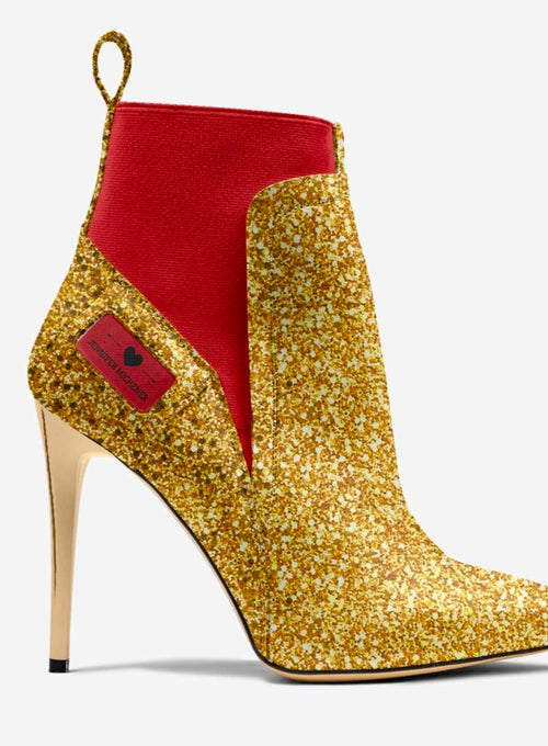 Gold & Red Stilettos